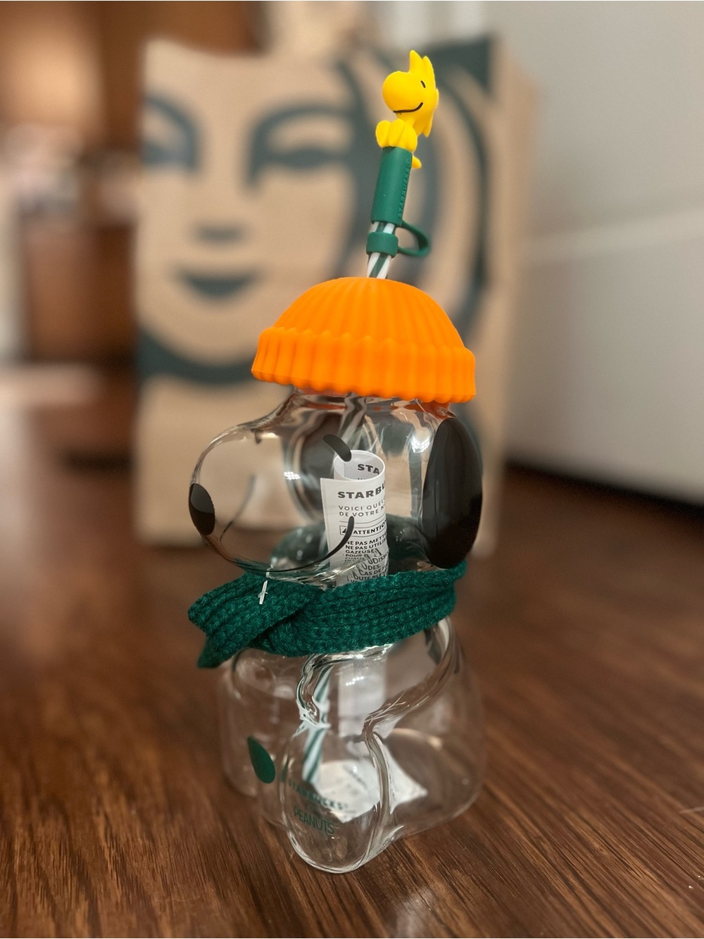 Starbucks X Peanuts Snoopy Glass